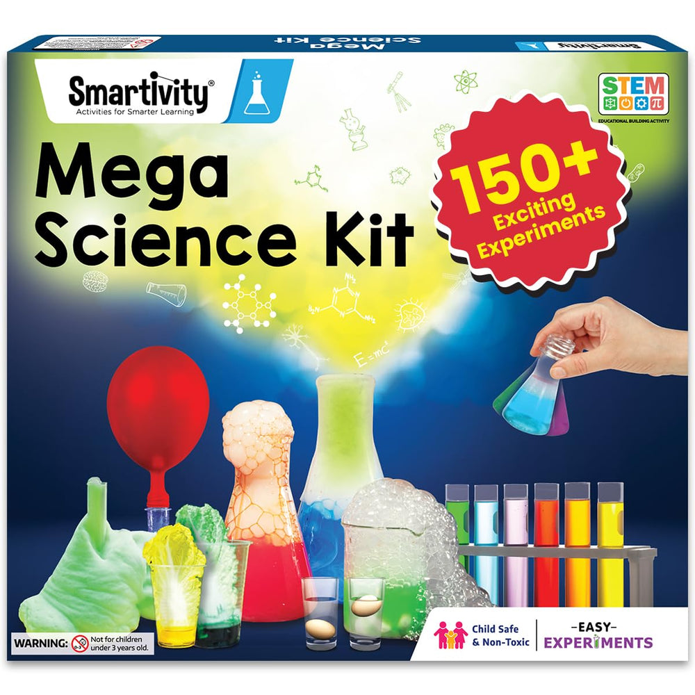 Smartivity Legendary Mega 150 experiments box sparks curiosity and learning