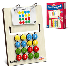 Smartivity Montessori Slide Puzzle box with colorful pieces for pattern matching on the go