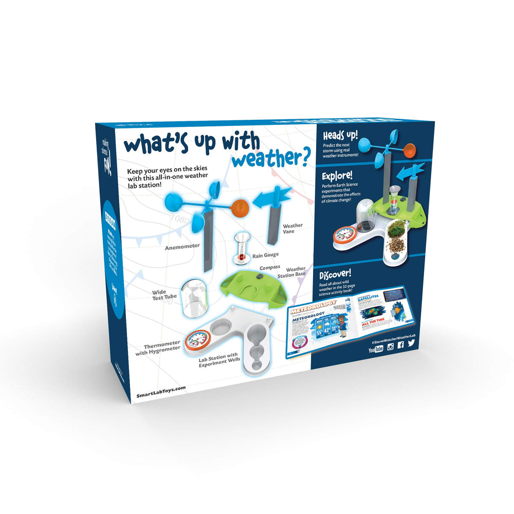 SMARTLAB Storm Watcher Weather Lab activity book inspires learning about extreme weather.