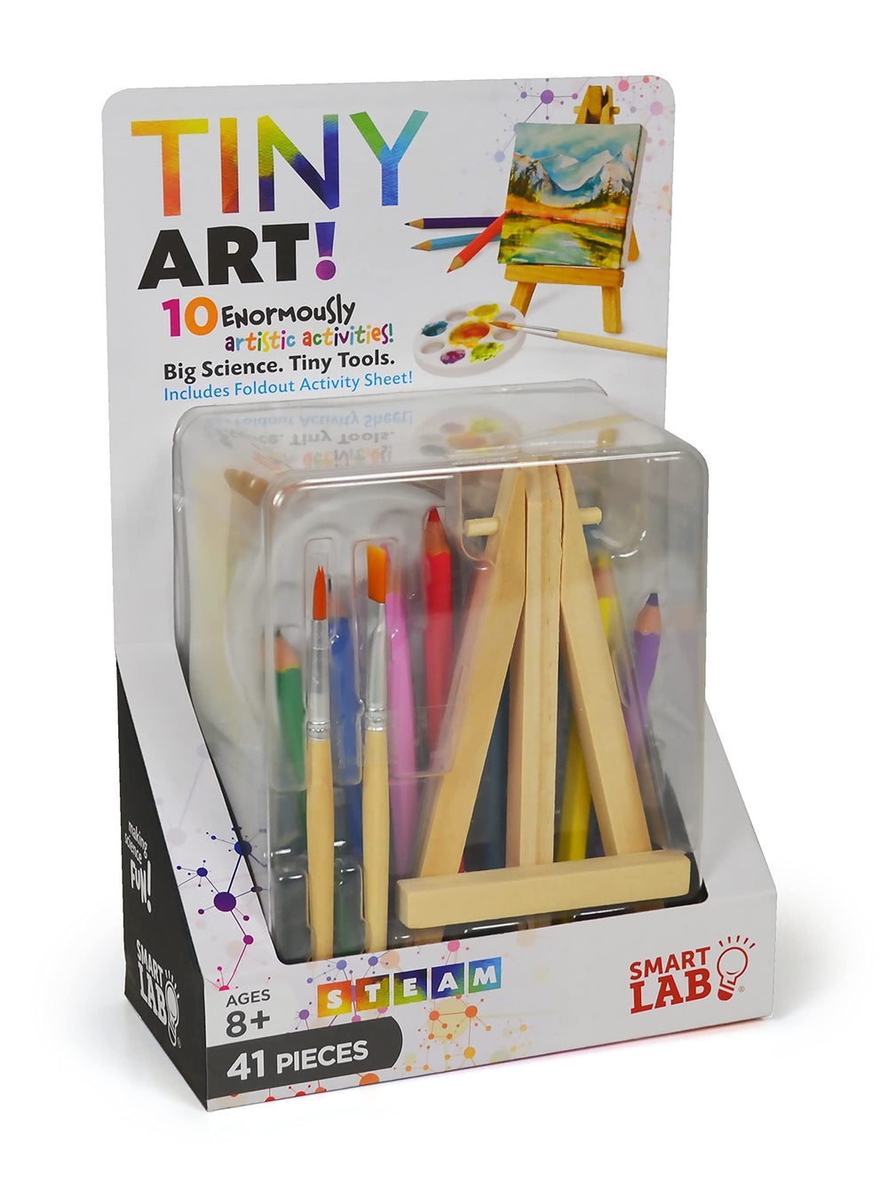SmartLab Tiny Art stencil sheets help create clean mini designs