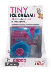 SmartLab Tiny Ice Cream Maker lets kids churn real ice cream at home.