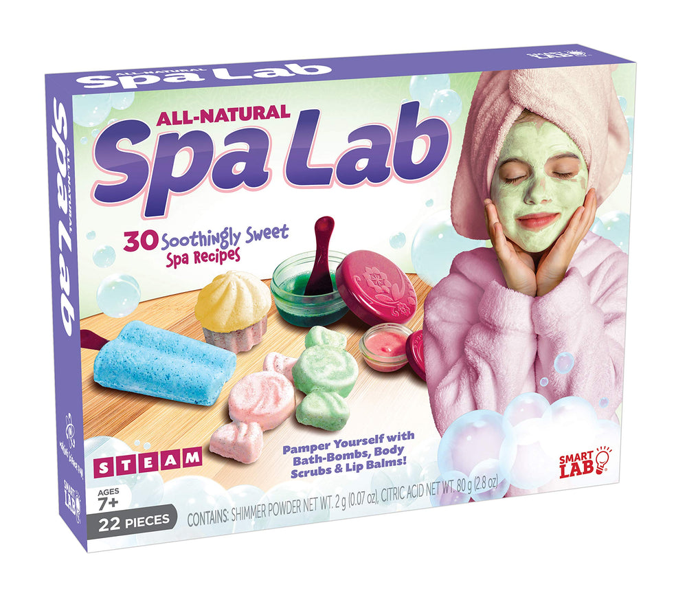 SMARTLAB Spa Lab bath bomb molds for fizzing DIY baths and science play