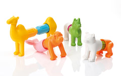 SmartMax My First Animals world map carry bag keeps playsets organized on the go.