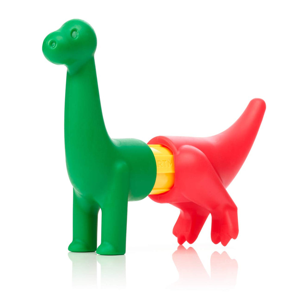 SmartMax My First Dinosaurs colorful pieces spark color recognition and sorting.