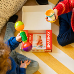 SmartMax My First Hide and Seek colorful textures encourage tactile play.