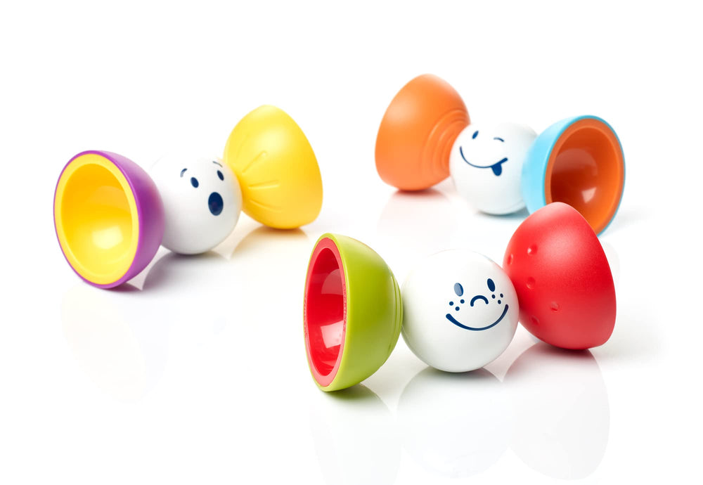 SmartMax My First Hide and Seek expressive faces aid emotion recognition.