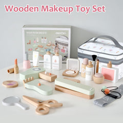 Smartwo wooden eyebrow pencil toy helps refine fine motor skills during dress-up.