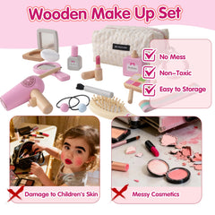 Smartwo wooden makeup set eyeshadow palette close-up for color exploration