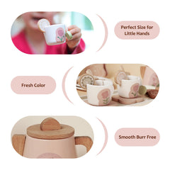 Smartwo wooden seasoning bottles add realistic detail to role-play
