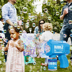 SmartYeen portable bubble gun for on-the-go play.