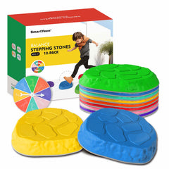 Stackable design simplifies storage and travel to yards or classrooms