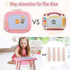 Smasiagon 8.9-inch drawing area fuels early literacy and shape exploration.