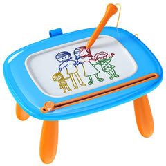Smasiagon toddler magnetic drawing board hero view highlighting a large 9.8-inch doodle pad for creative play