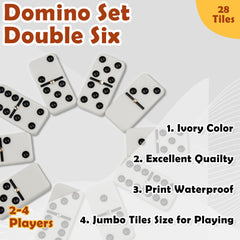 Smilejoy Dominoes Draw Pile captures shuffled play and fair turns.