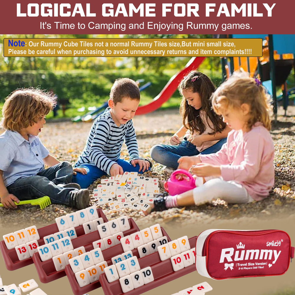 Smilejoy Mini Rummy Cube color-coded sets speed recognition.