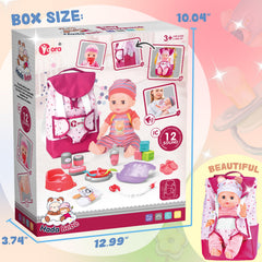 Smileskiddo 14-inch doll invites hugs and nurturing pretend play.