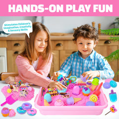 SMILESSKIDDO dessert toys and decorations for colorful, engaging sensory setups.