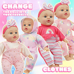 Smilesskiddo doll backpack carrier enables easy, on the go pretend play.
