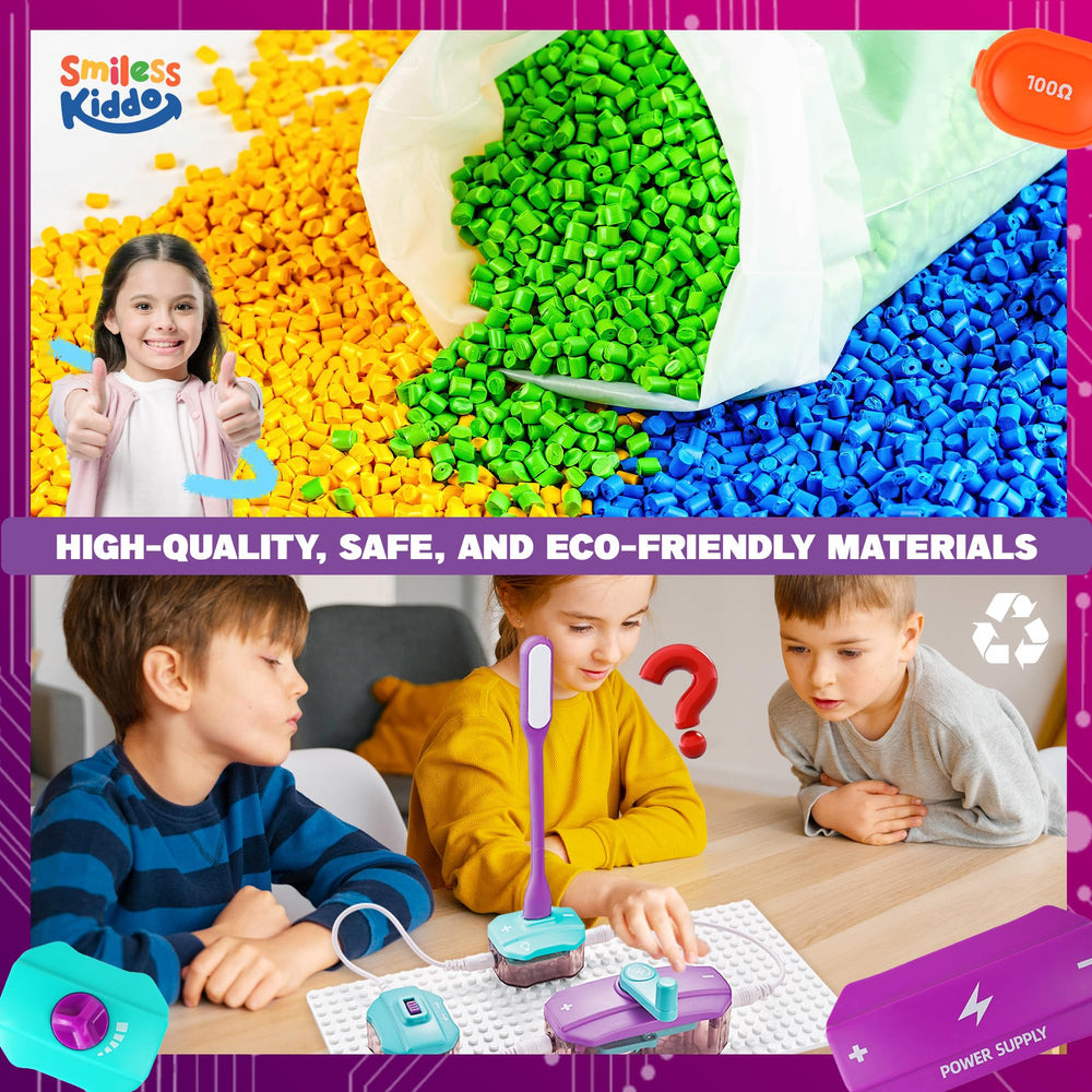 SMILESSKIDDO flying saucer demo for creative physics play