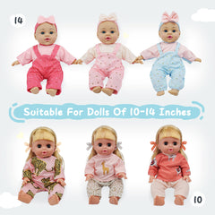 Smilesskiddo gift-set packaging creates a gift-ready doll accessory bundle.