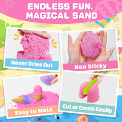 SMILESSKIDDO ice cream molds inspire imaginative pretend dessert games.