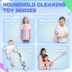 Cleaning cloths from SMILESSKIDDO boost interactive wipe-down play