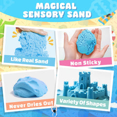 SMILESSKIDDO Ocean sea animals figures spark pretend play and exploration