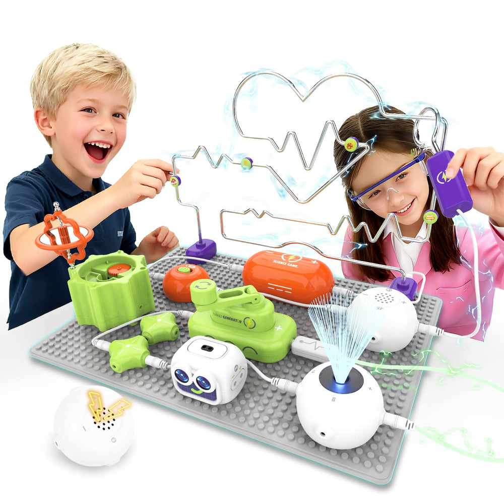 SMILESSKIDDO science kits front box inviting curious kids to explore electronics