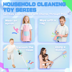 SMILESSKIDDO vacuum dustbin with one-push release for easy cleanup