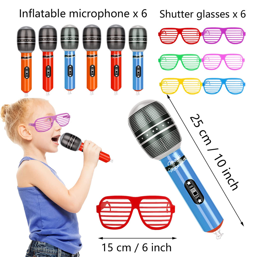 Smilixin shutter shading glasses add fun prop for performances.
