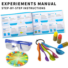 SNAEN 48-piece science set includes goggles and essential tools.