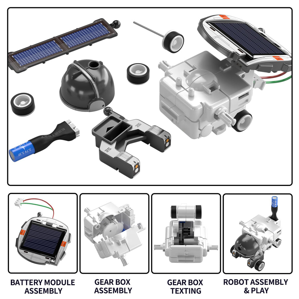 SNAEN STEM toy showcasing imaginative robots to spark space curiosity