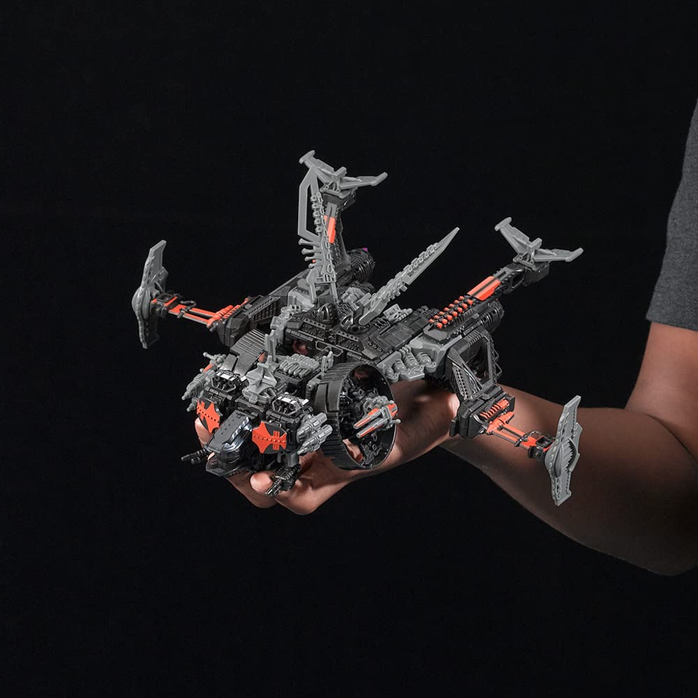 SNAP SHIPS parts laid out to display modular mix-and-match potential