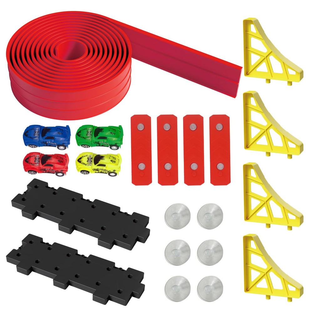 Snidov portable track rolls up for compact storage and travel