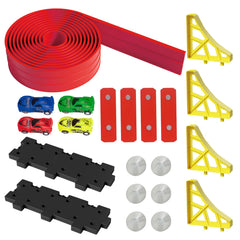 Snidov portable track rolls up for compact storage and travel