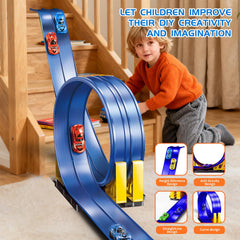 Snidov track used indoors and outdoors as a raceway.