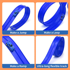 Snidov suction cups gripping a smooth surface during racing.