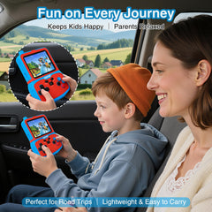 SNONBROS 220 built-in retro games offer varied offline fun.