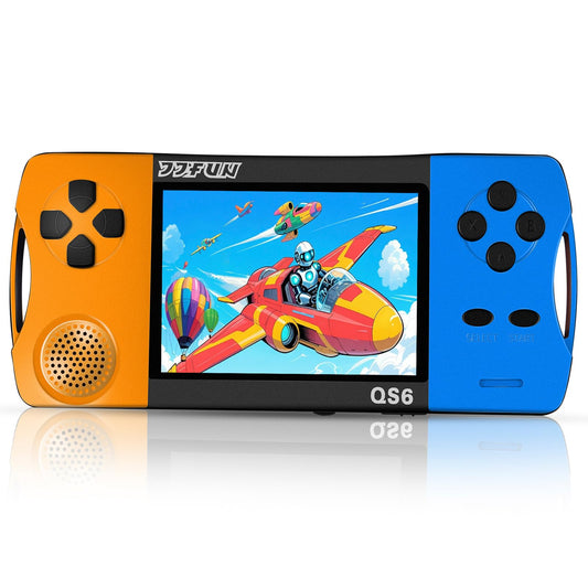 SNONBROS handheld console with 216 classic games for travel entertainment.