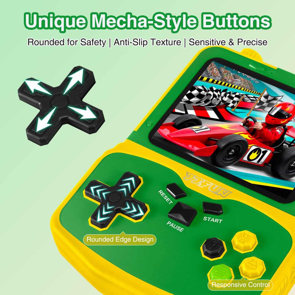 SNONBROS built-in kickstand enables hands-free play on any surface.