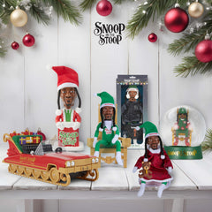 Snoop Dogg Snoop on the Stoop elf doll makes a giftable keepsake for fans.
