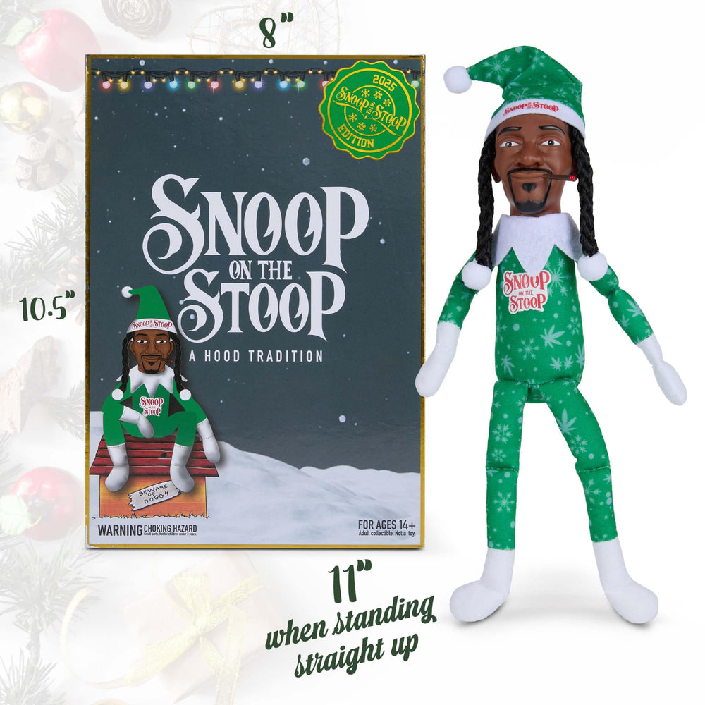 Snoop Dogg Snoop on the Stoop shelf decor brightens spaces.