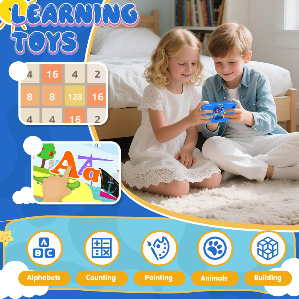 SnowCinda 8GB built-in SD card stores games and videos offline