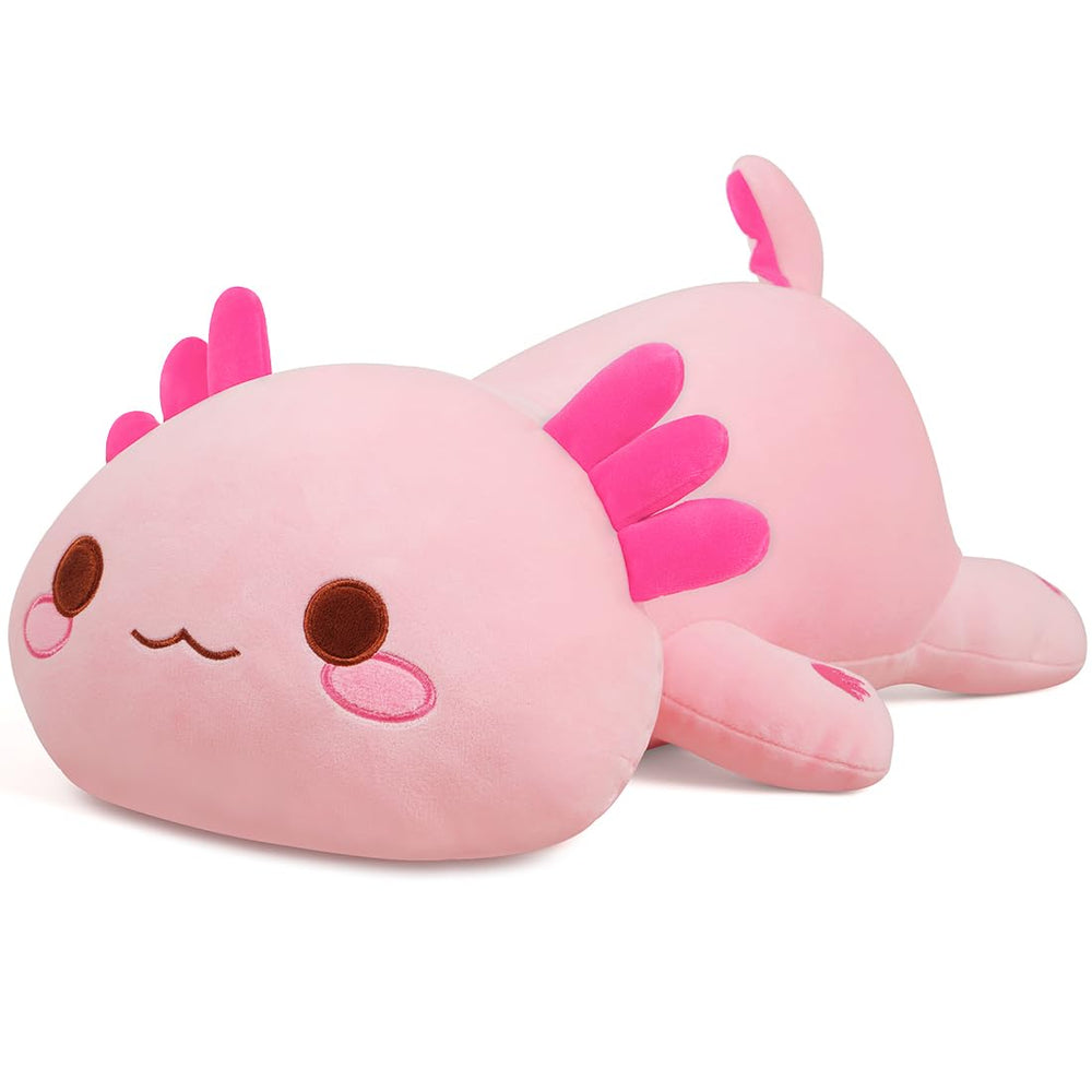 SNOWOLF pink axolotl plush soft-material delivers gentle tactile hugs.