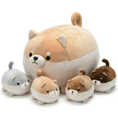 Snug A Babies corgi mommy with babies inside, inviting cuddle and storytelling