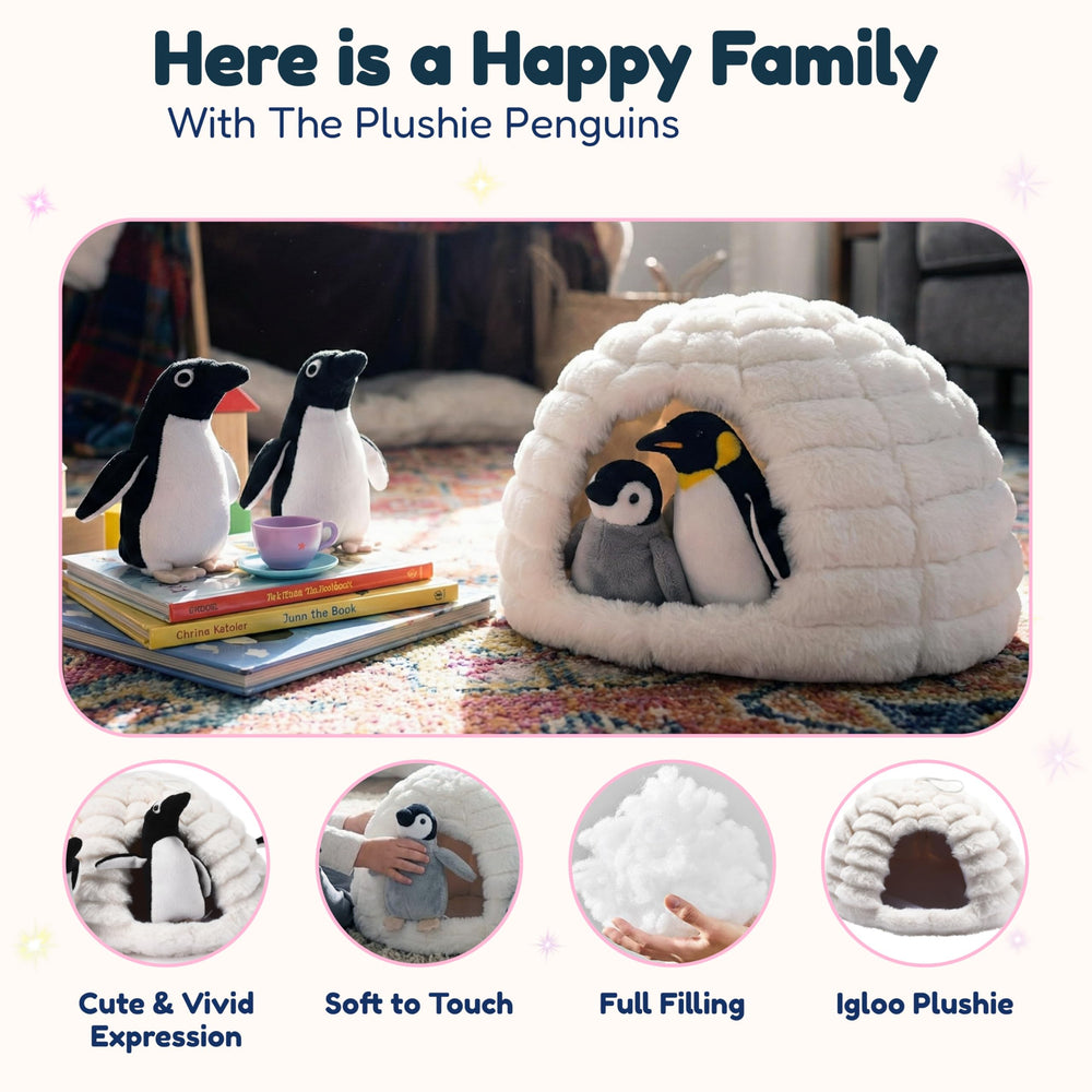 Snug A Babies penguin playtime companion invites imaginative stories and social play.
