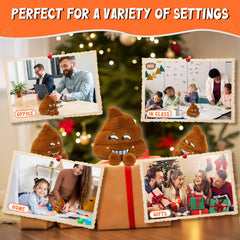 SnugBibble farting poop plush toy dog toy for safe pet play