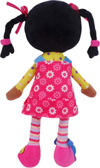 Sugar Snap doll on the move encourages pretend play and daily skills
