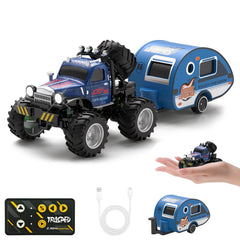 Snugzy Kids Mini RC Car blue front lights illuminate night play