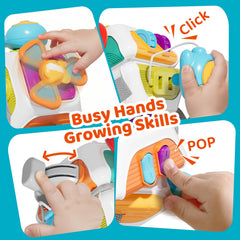 SOCBTNSO Busy Board rocket pop delivers satisfying tactile feedback